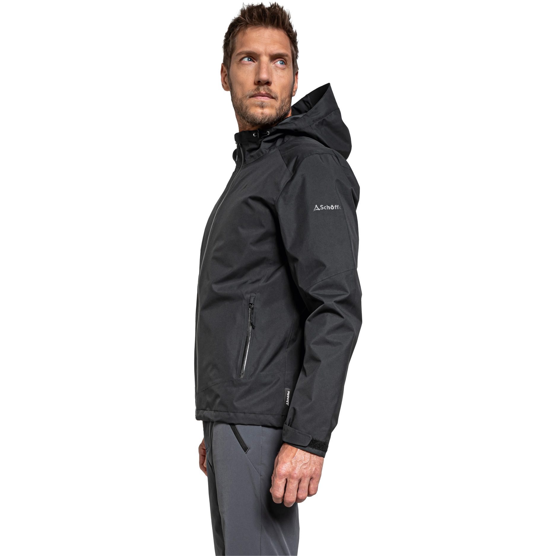 Schöffel Wamberg Hardshelljacke Herren schwarz