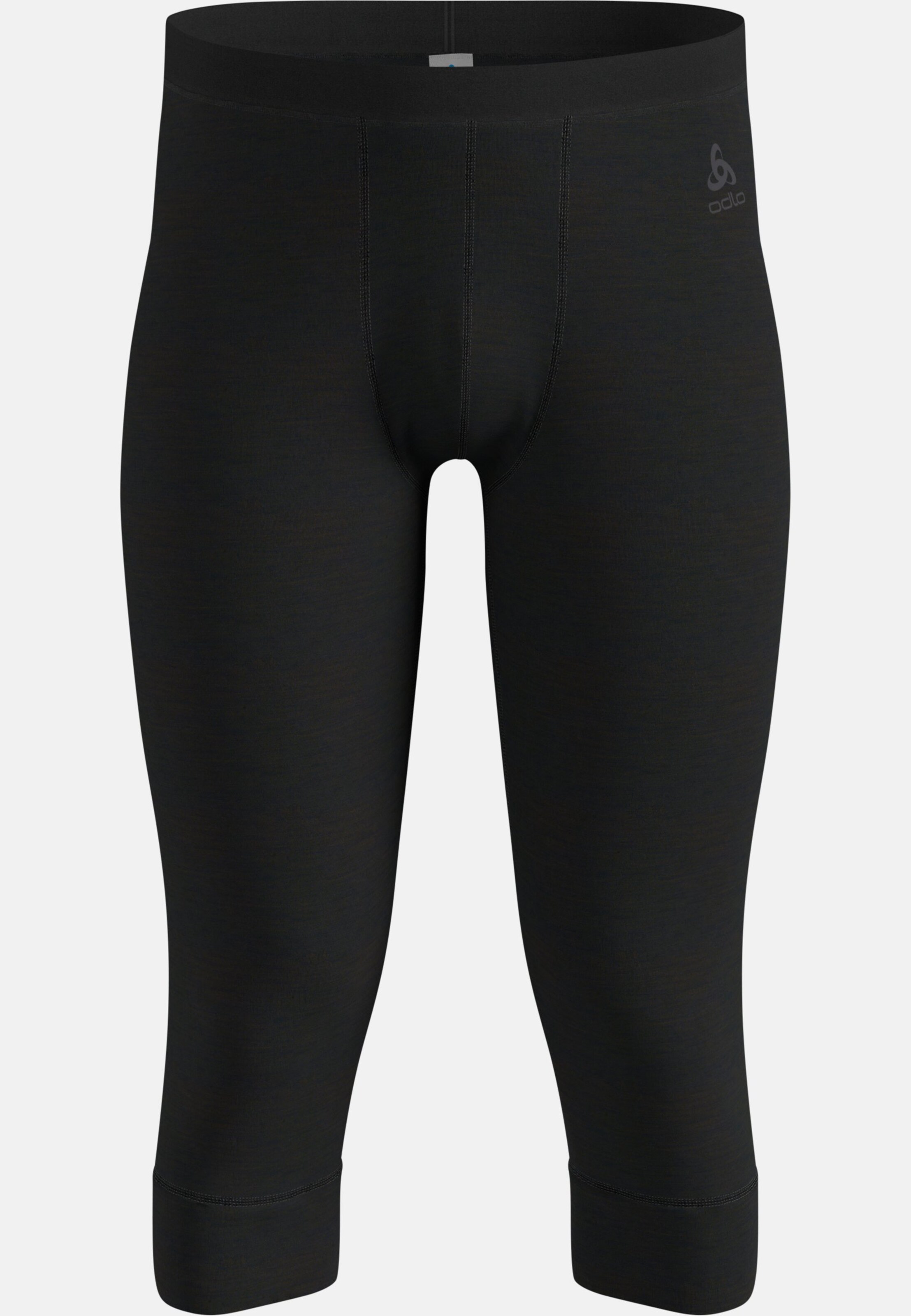 Natural Merino 200 Base Layer 3/4 Tights in black