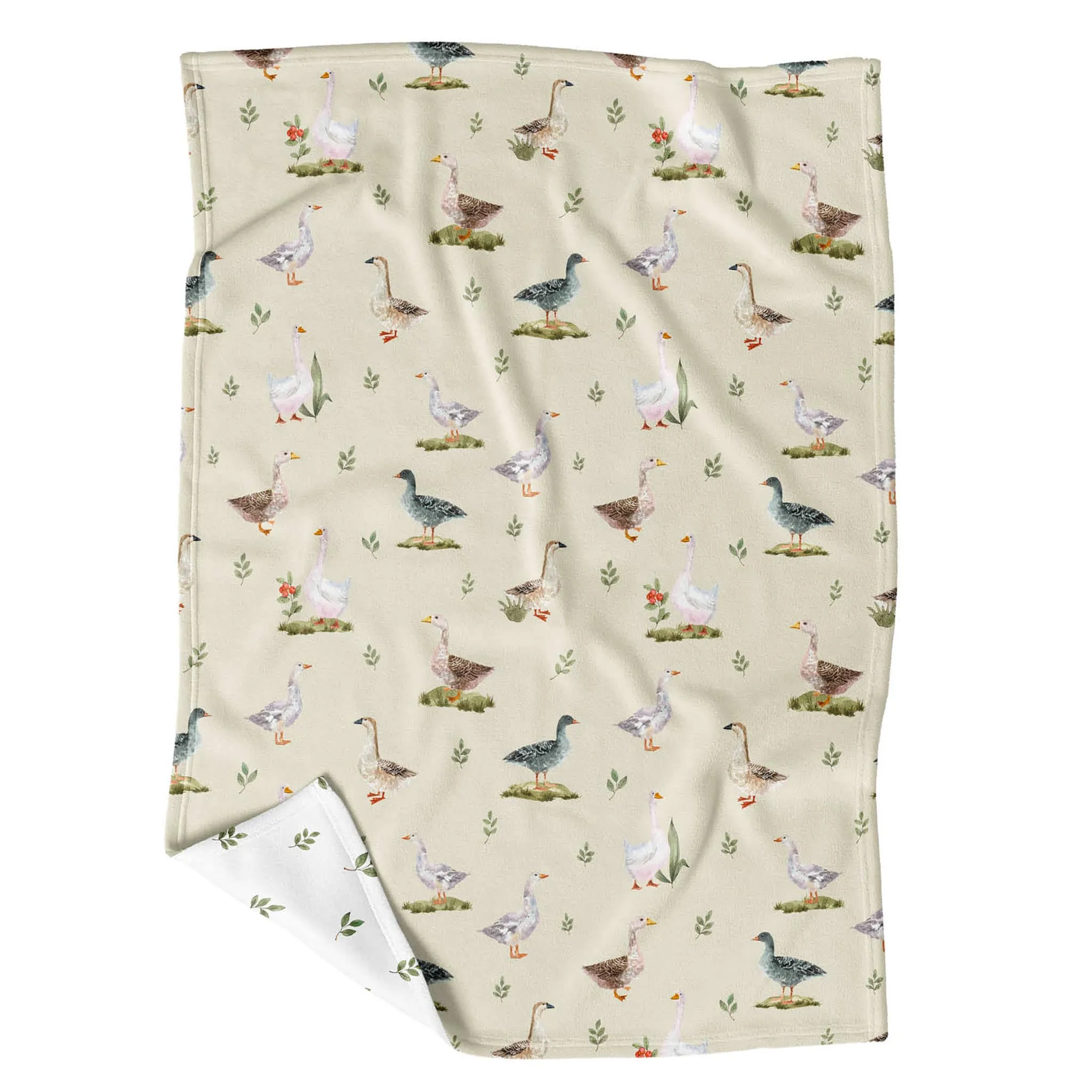 Veille sur Toi Petite Couverture Minky - Les Placoteuses de l'Étang