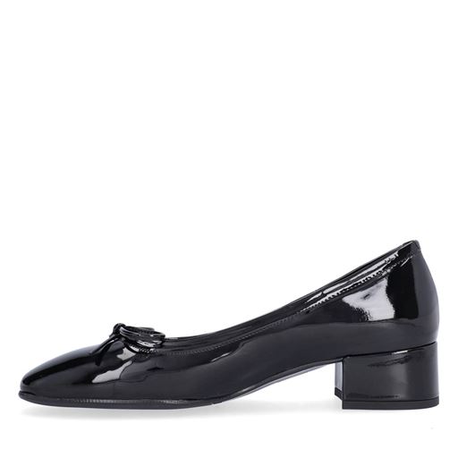 Billi Bi A8059 Pumps, Black Patent, 41