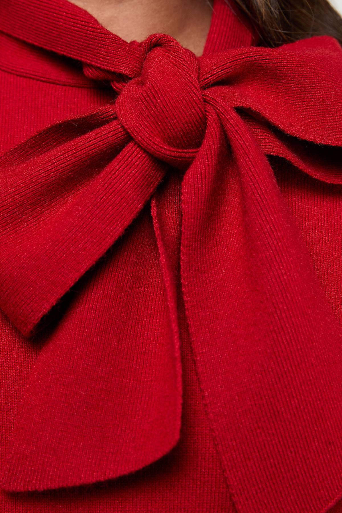 Oasis Robe Mini Tricotée à Nœud Lavallière