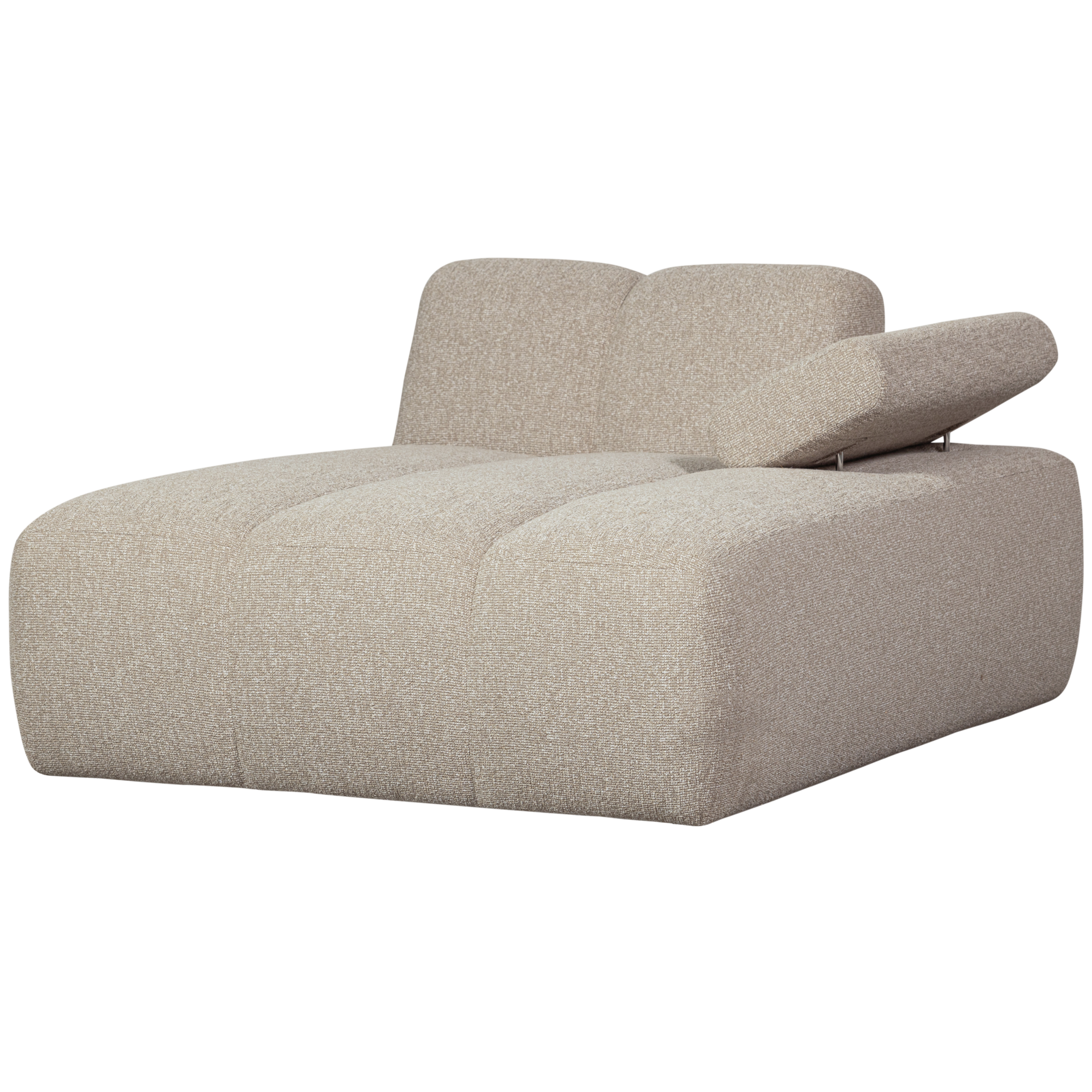 Chaise Longue Mojo Element Mojo Chaise Longue Element Rechts - Bouclé - Beige Melange