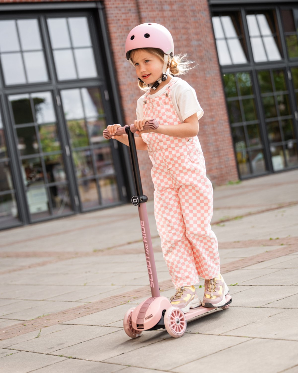 Scoot and Ride Highwaykick 3S Sparkesykkel – med LEDlys i hjul | Barn 3år+
