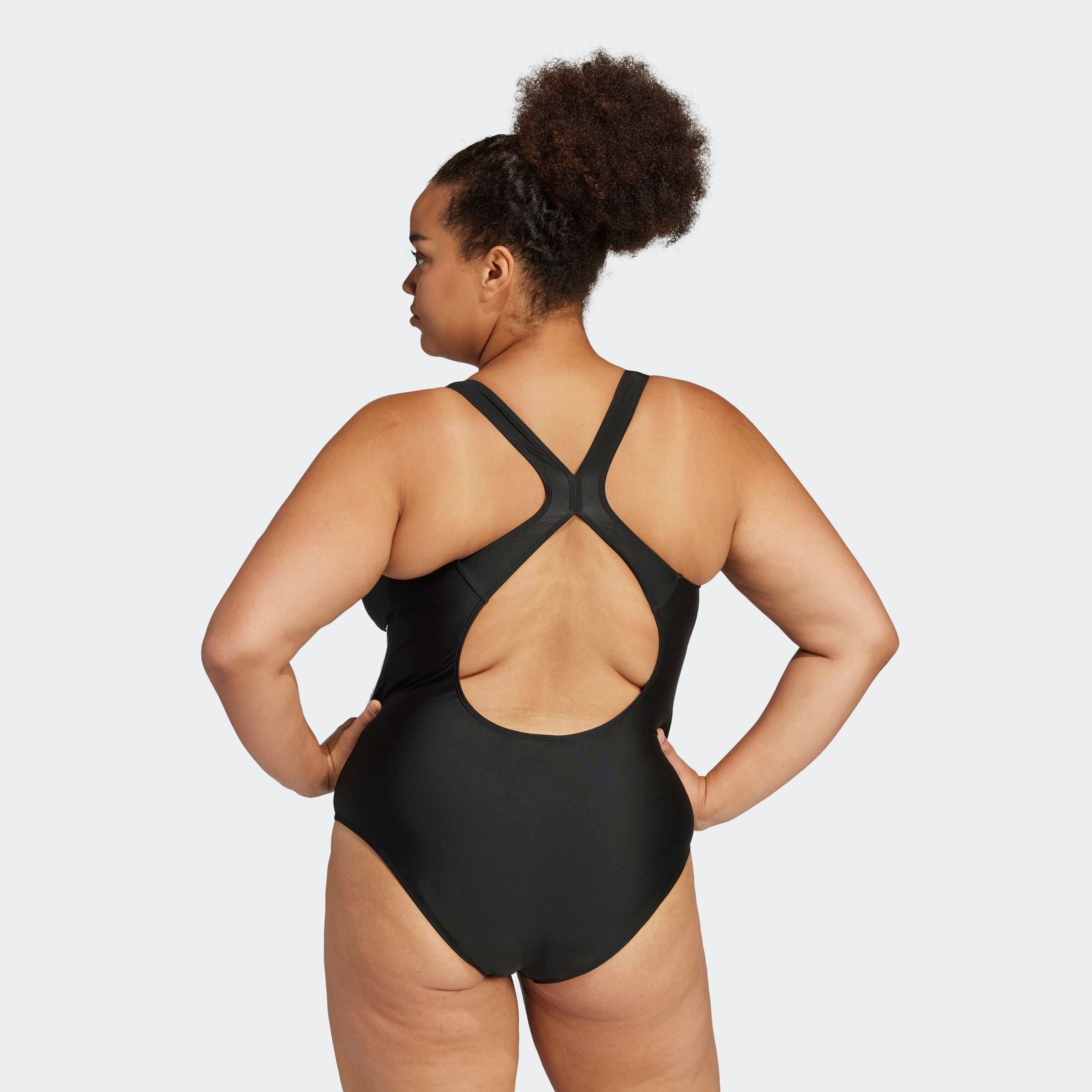 adidas Performance Badeanzug »3-STREIFEN C-BACK – GROSSE GRÖSSEN«