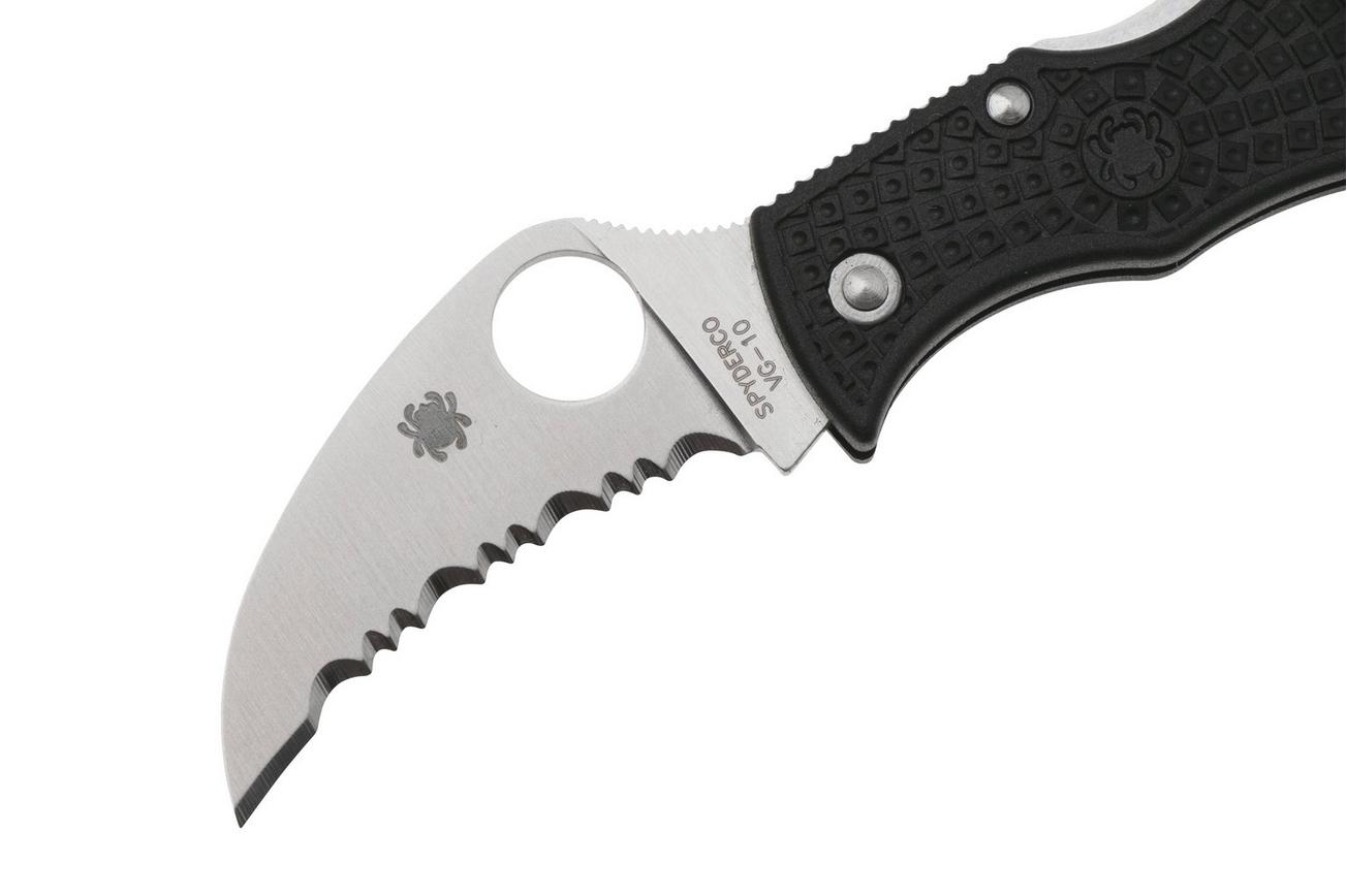 Spyderco Manbug Hawkbill MBKHBS Serrated, zakmes