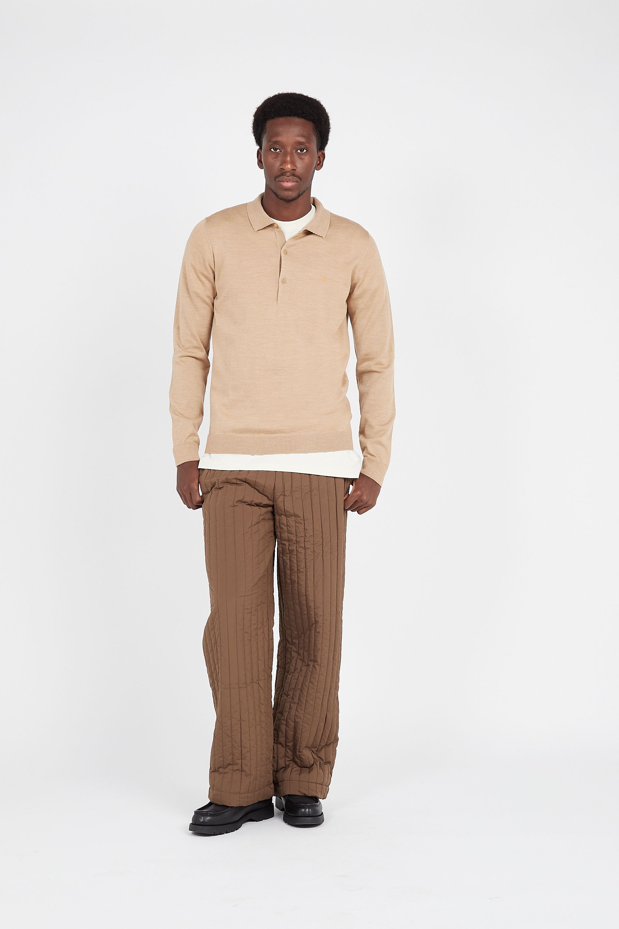 FARAH Polo GLENARM Beige