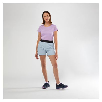 Short de Randonnée Femme Millet Wanaka Stretch Bleu Clair
