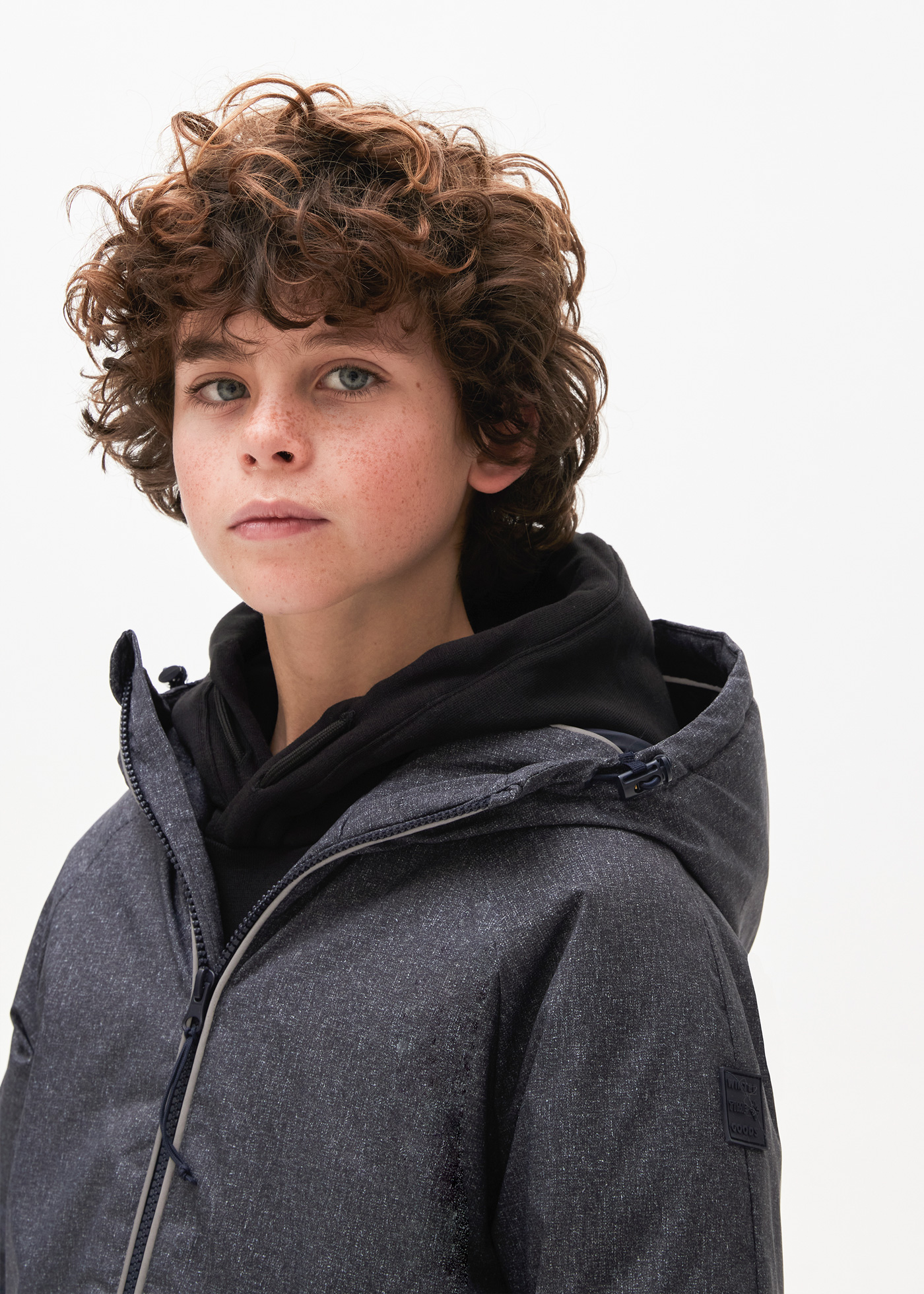 Jaqueta parka infantil