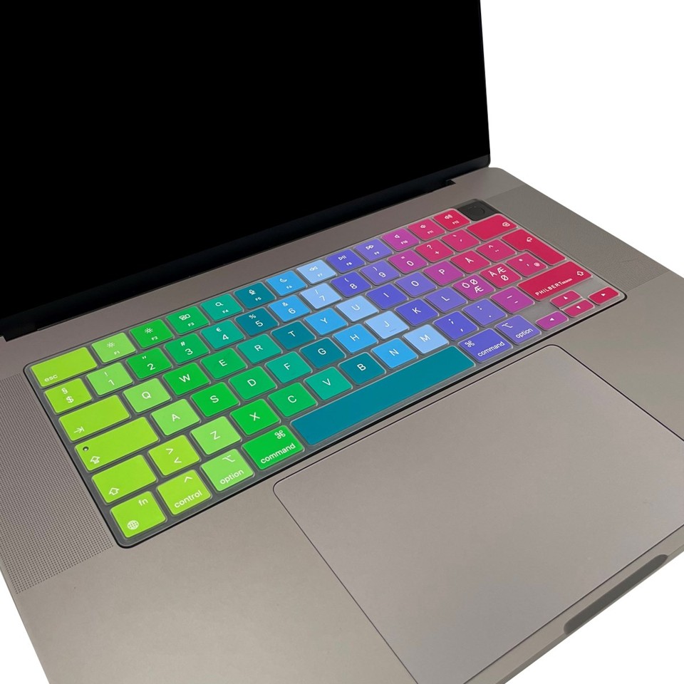 Philbert - Keyboard Cover - Scandinavian letters - MacBook Pro 14”/16” M1-M2 2022-2023 and MacBook Air 13,6..