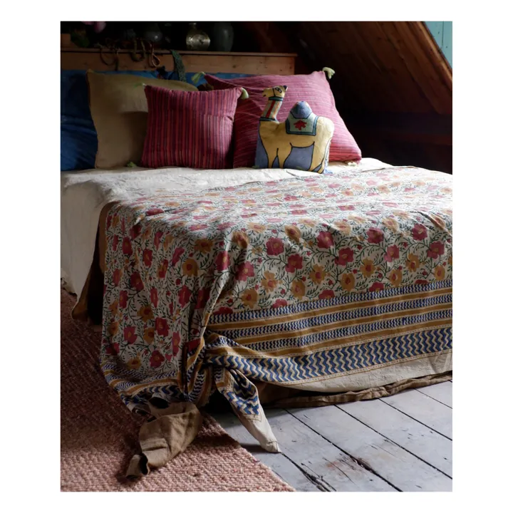 Doing Goods Plaid en coton Evy | Ecru