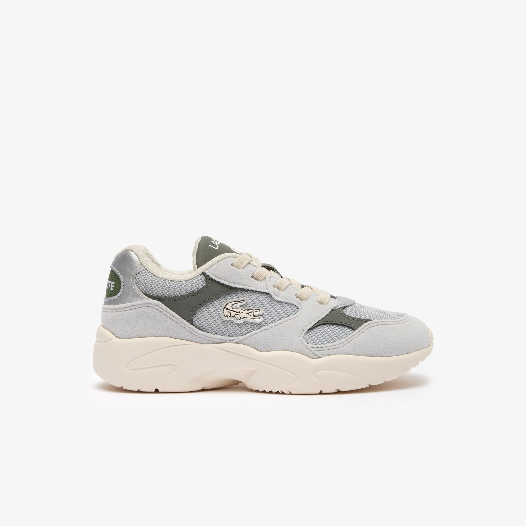 Sneakers Storm 96 Lo Vintage enfant Sneakers - Gris - Lacoste - Enfant