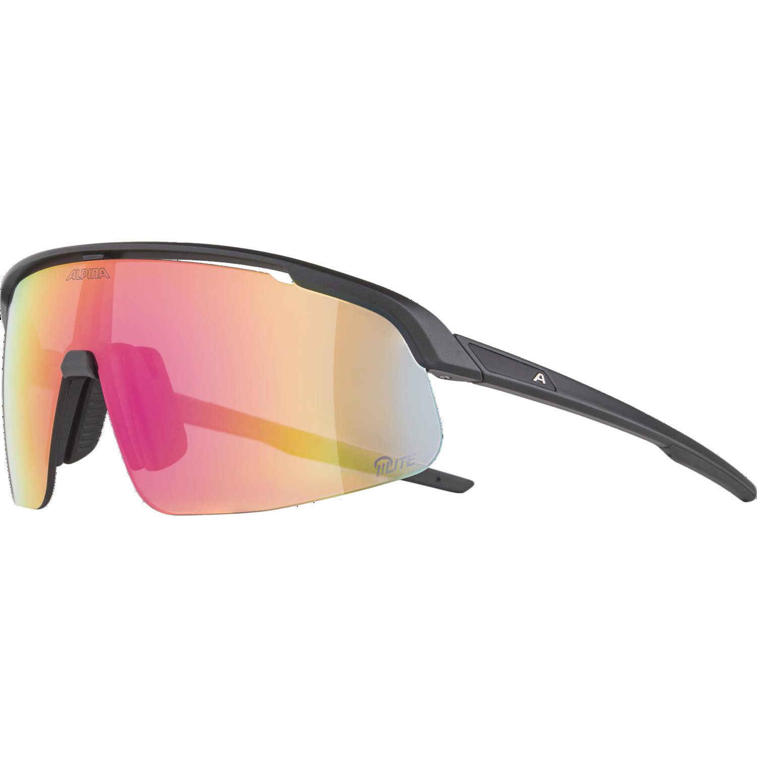 Alpina Turbo Pro S Q-Lite Sportbrille black matt