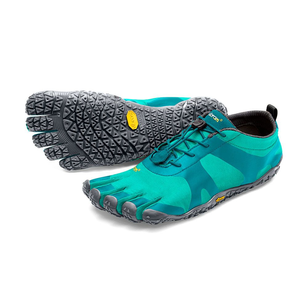 Five Fingers V-ALPHA - Chaussures randonné Femme vert d'eau/turquoise