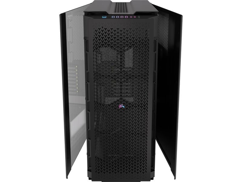 Corsair PC-Gehäuse 9000D  RGB Airflow Schwarz Big-Tower-PC-Gehäuse mit Sichtfenster