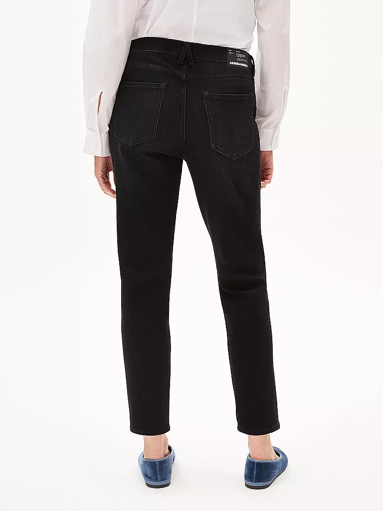 ARMEDANGELS Jeans Boyfriend Fit 7/8 CAYAA TARPA schwarz