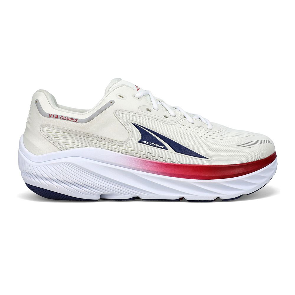 Altra VIA OLYMPUS - Chaussures running Homme white/blue