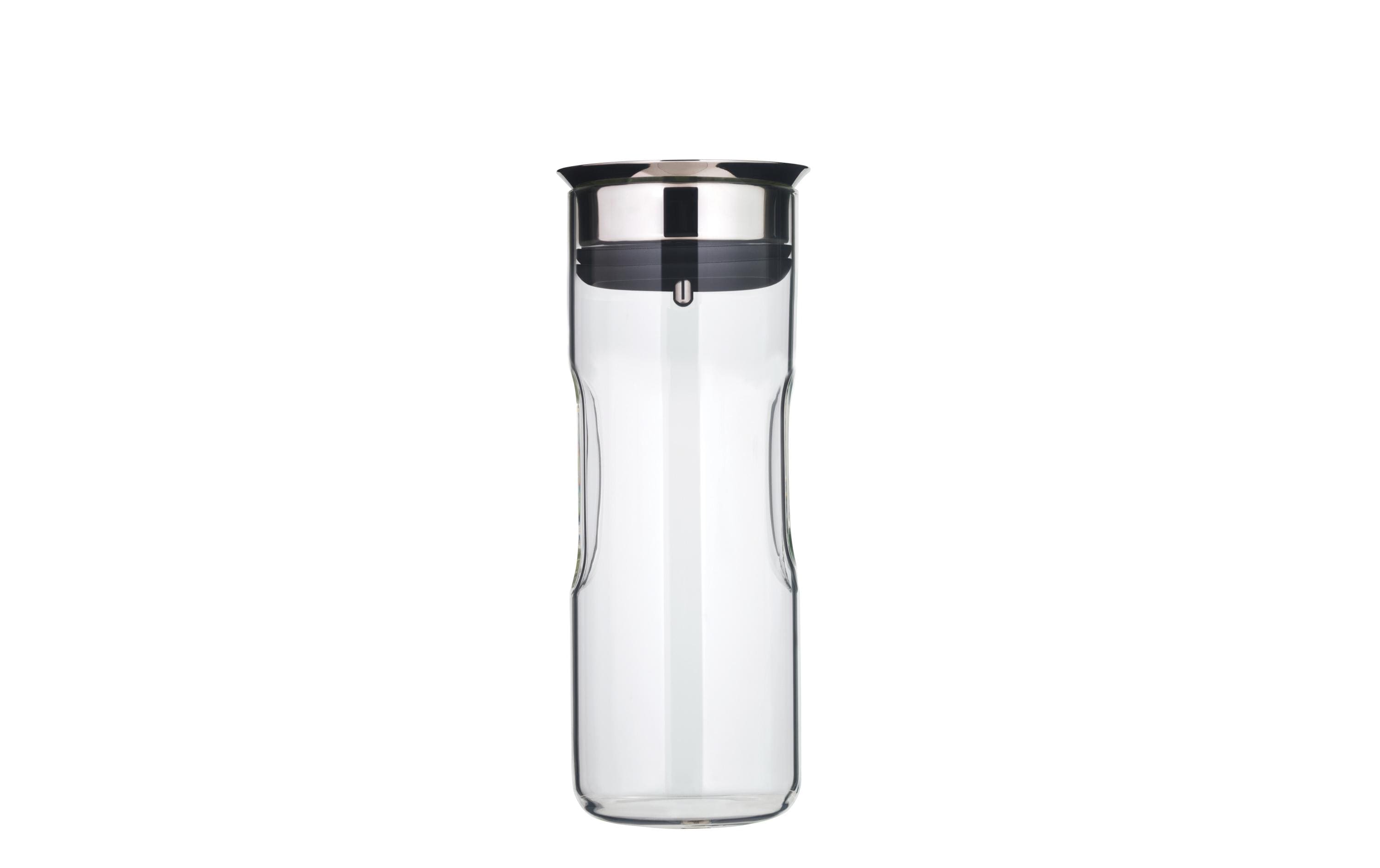 Karaffe Motion 0.8 l, TransparentWasserkaraffe mit Kippmechanismus