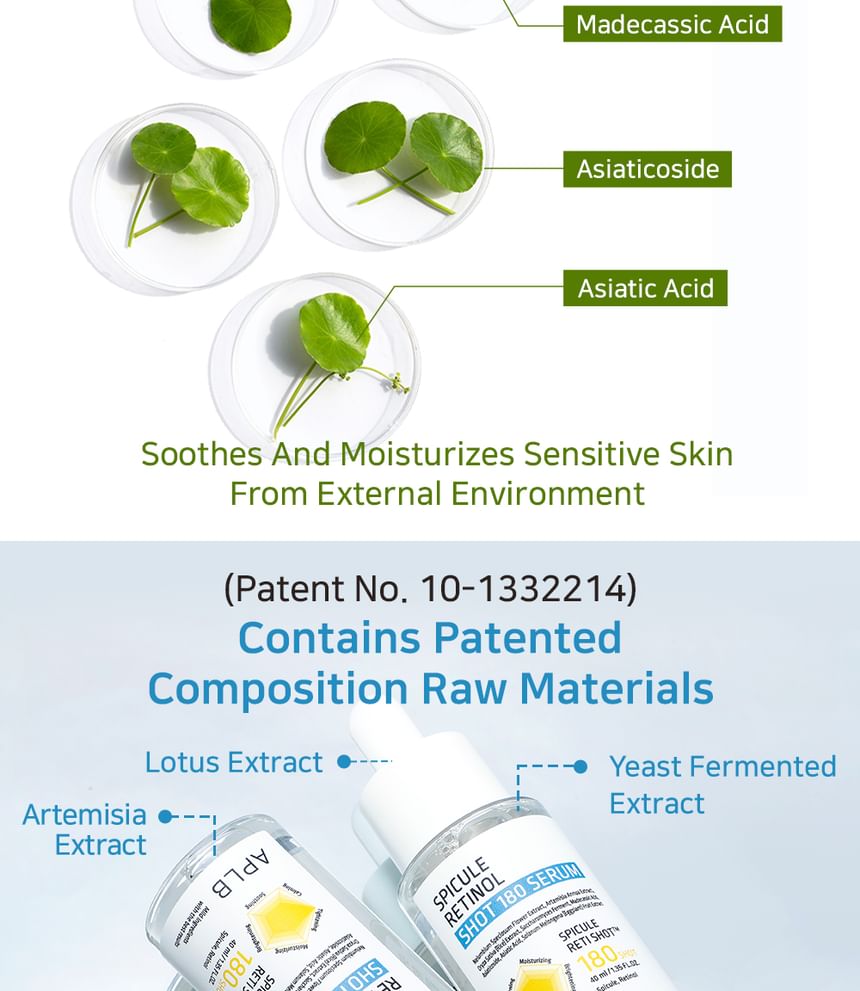 APLB - Spicule Retinol Shot 180-serum