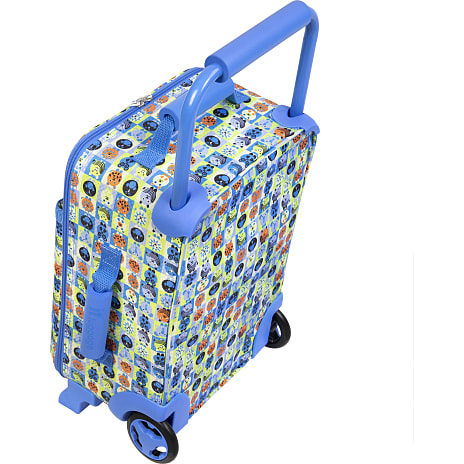 WLC børnetrolley 2 hjul 43,5 cm med dyremønster