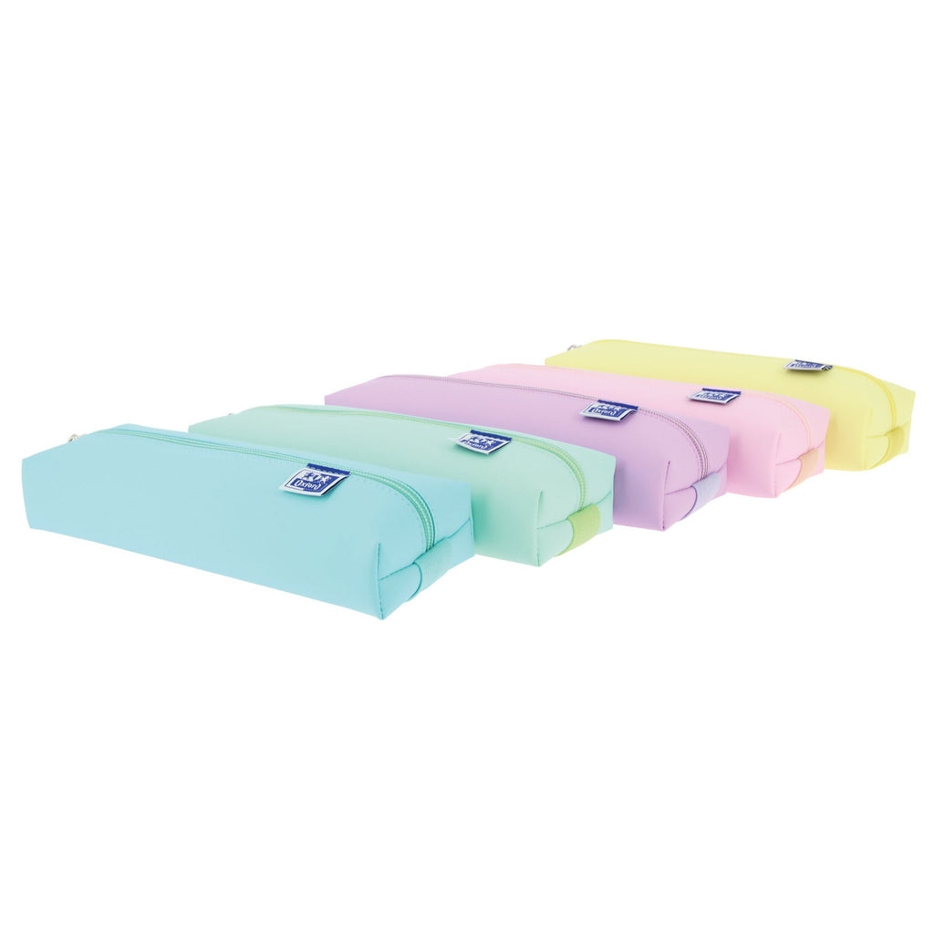 Estojo Retangular Médio Live&Go Kangoo Pastel Oxford (artigo sortido)