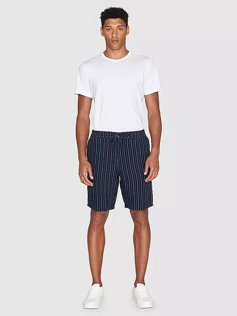 KNOWLEDGE COTTON APPAREL Shorts FIG blau