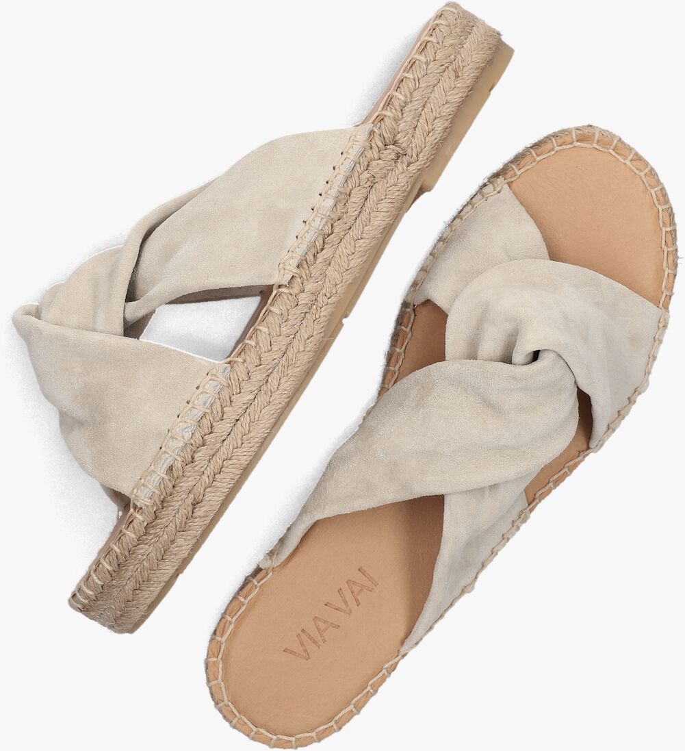 VIA VAI beige via vai slippers mondi luz
