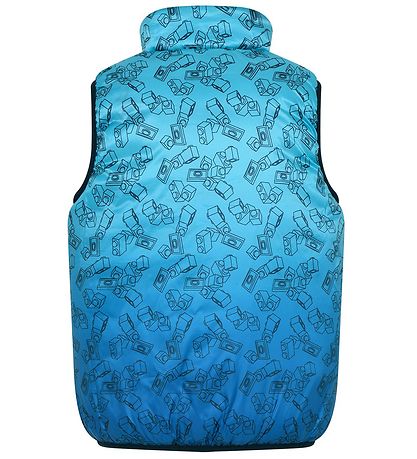 LEGO® Wear Steppweste - Umkehrbar - LWJesse 203 - Blau/Hellblau