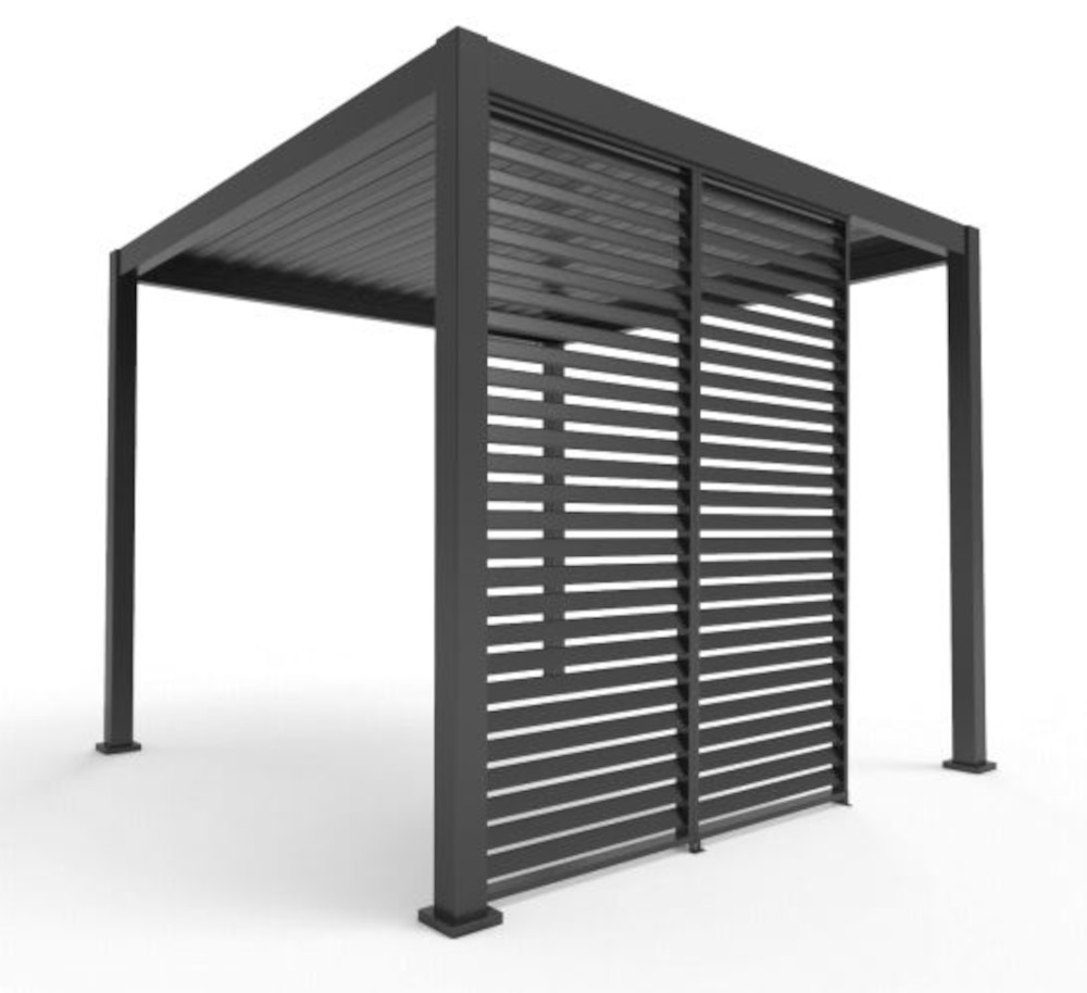 Orion 400 cm kant Louvre Shutter Paneel - Anthracite