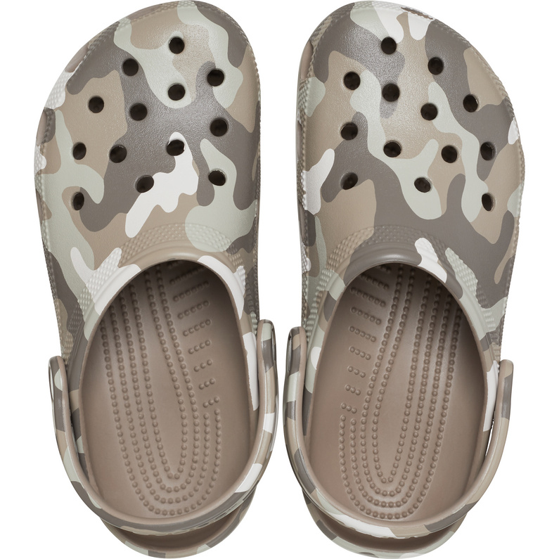 Crocs Herren Classic Printed Camo Clog Sandalen