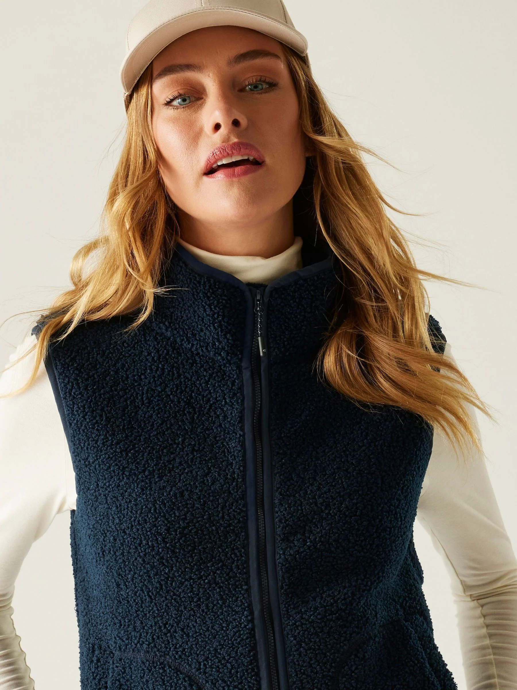 Blauw - Regatta Frankie Borg Bodywarmer Fleece
