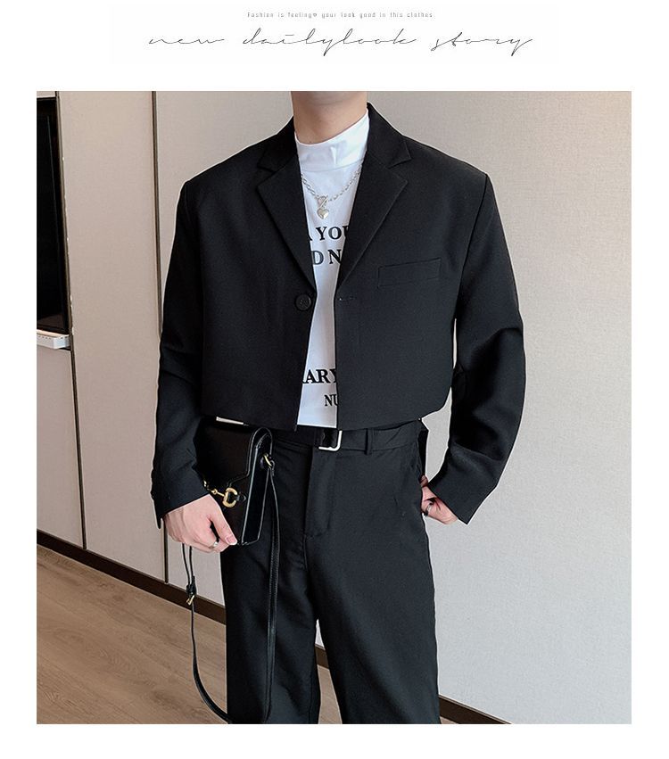 VEAZ - Blazer met één knoop en cropped pasvorm