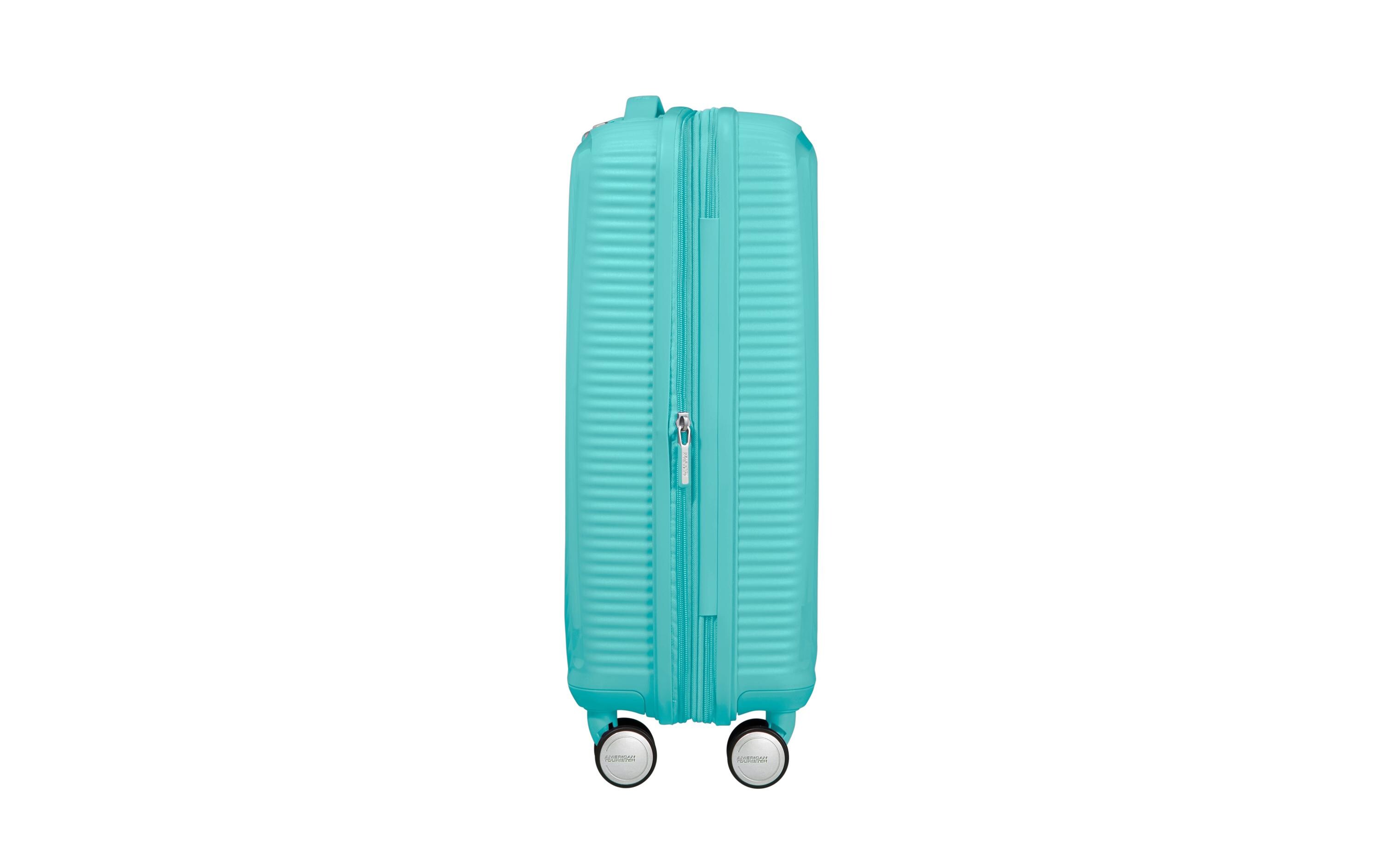 Reisekoffer Soundbox 35.5 l, Poolside Blue<br>Kabinentauglicher Reisekoffer mit 4 Rollen