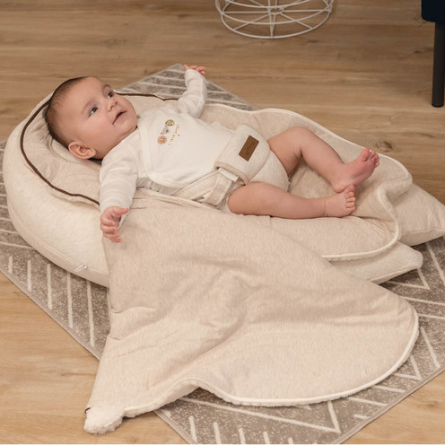 Coussin multifonction Soft Nova Beige - DOMIVA