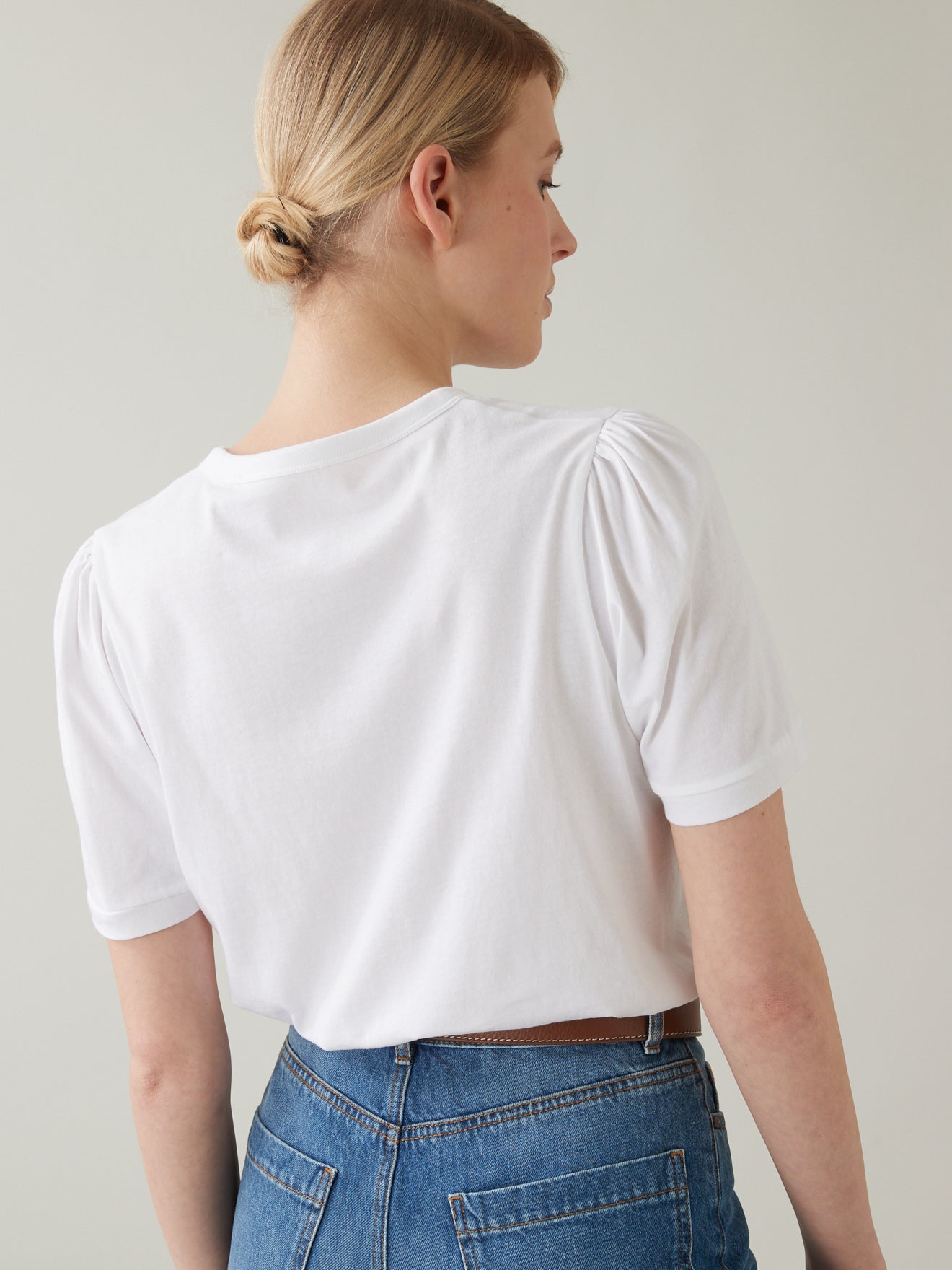 T-shirt manches courtes ballon femme - coton bio
