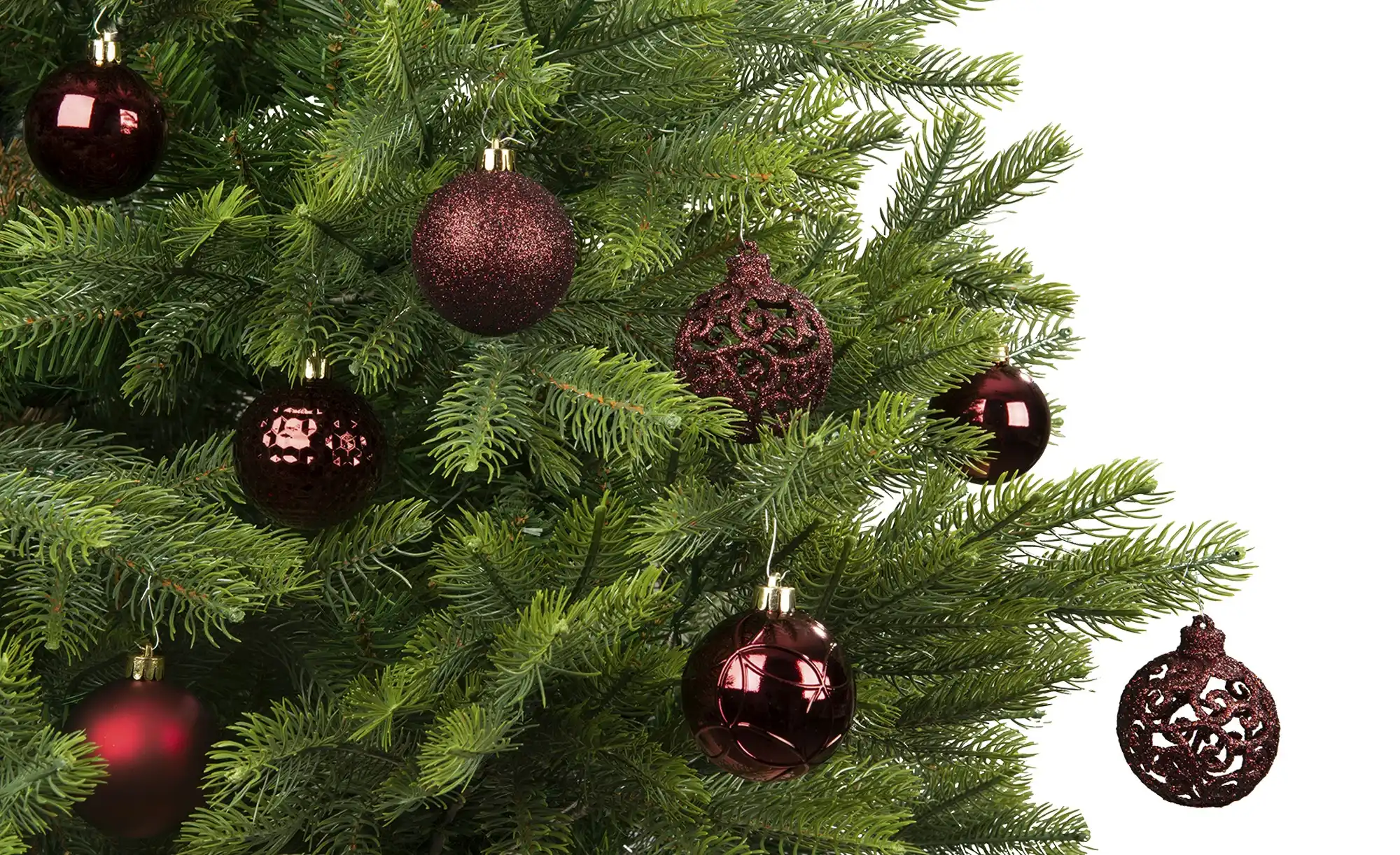 HOME STORY Weihnachtsbaumkugel, 37er Set