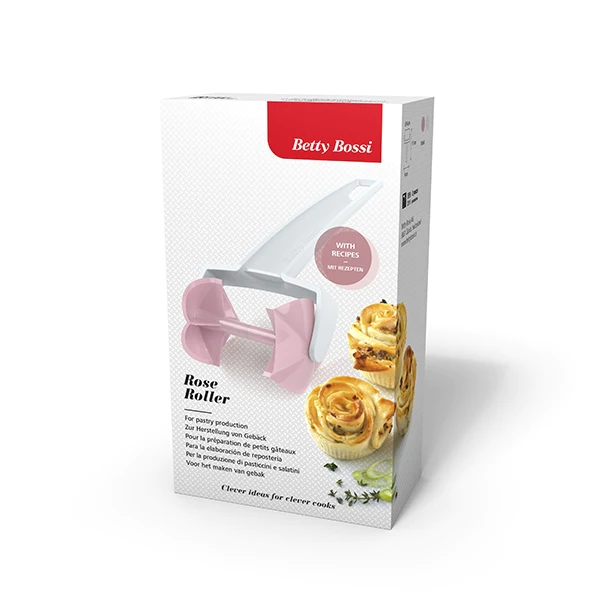 Roulette à gâteaux forme rose Betty Bossi