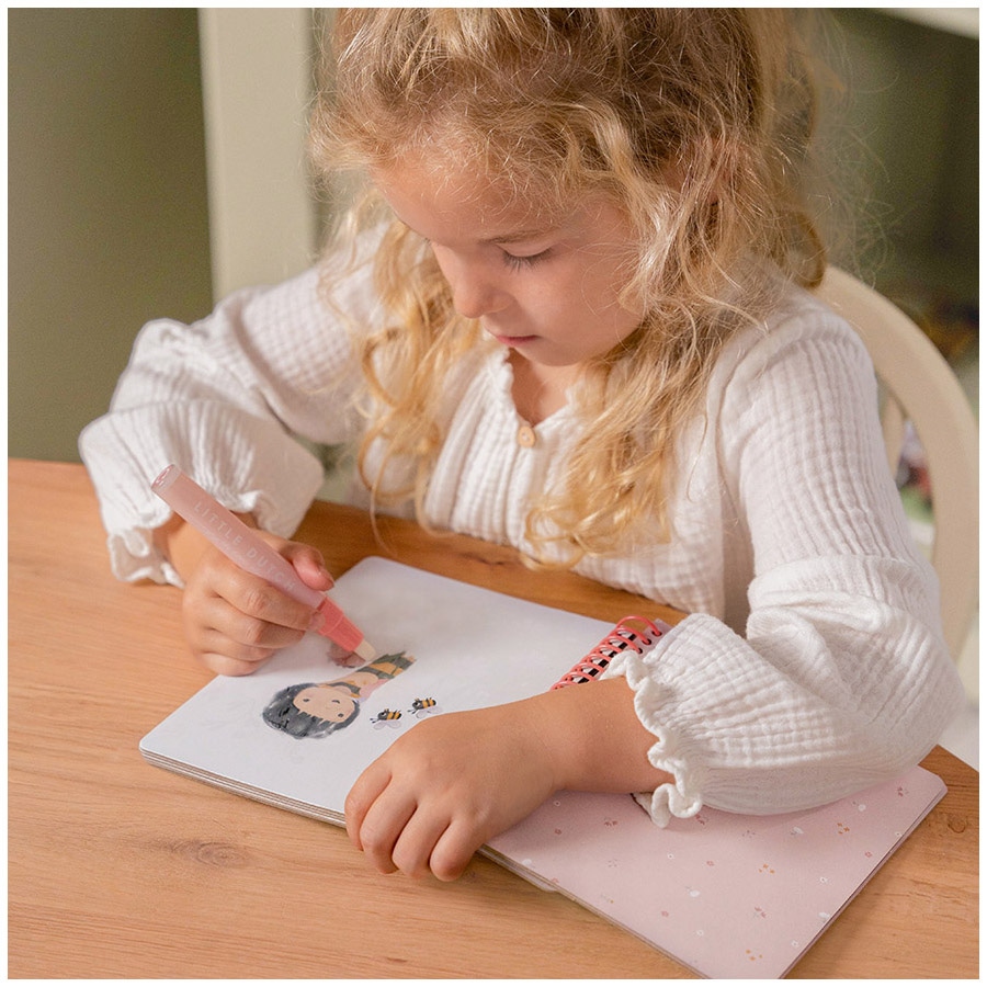 Little Dutch water tekenboek Rosa & Friends multi - shop nu - Prénatal