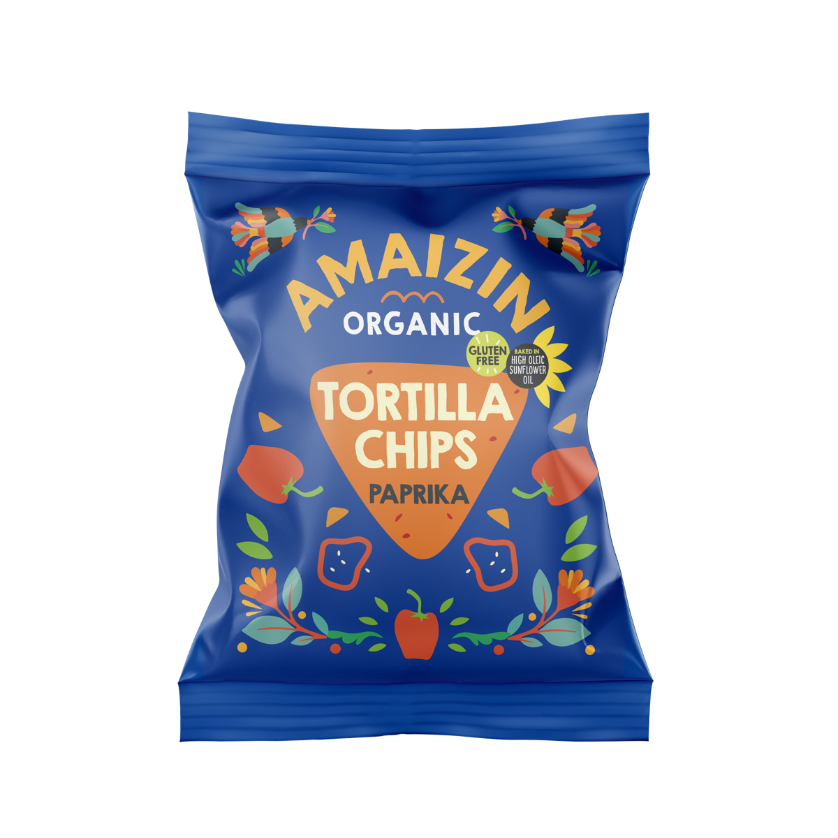 Amaizin Tortilla chips paprika (bio) 75 gram