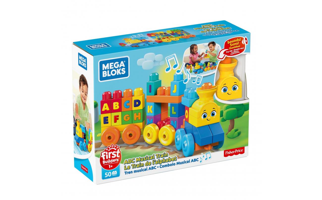 Fisher Price Mega Bloks ABC Leren Trein