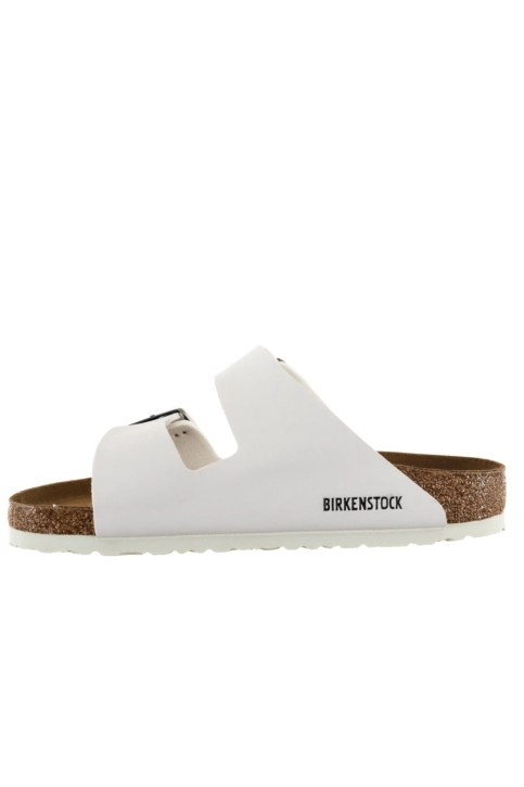 Sandales - nu-pieds birkenstock arizona bf regular white