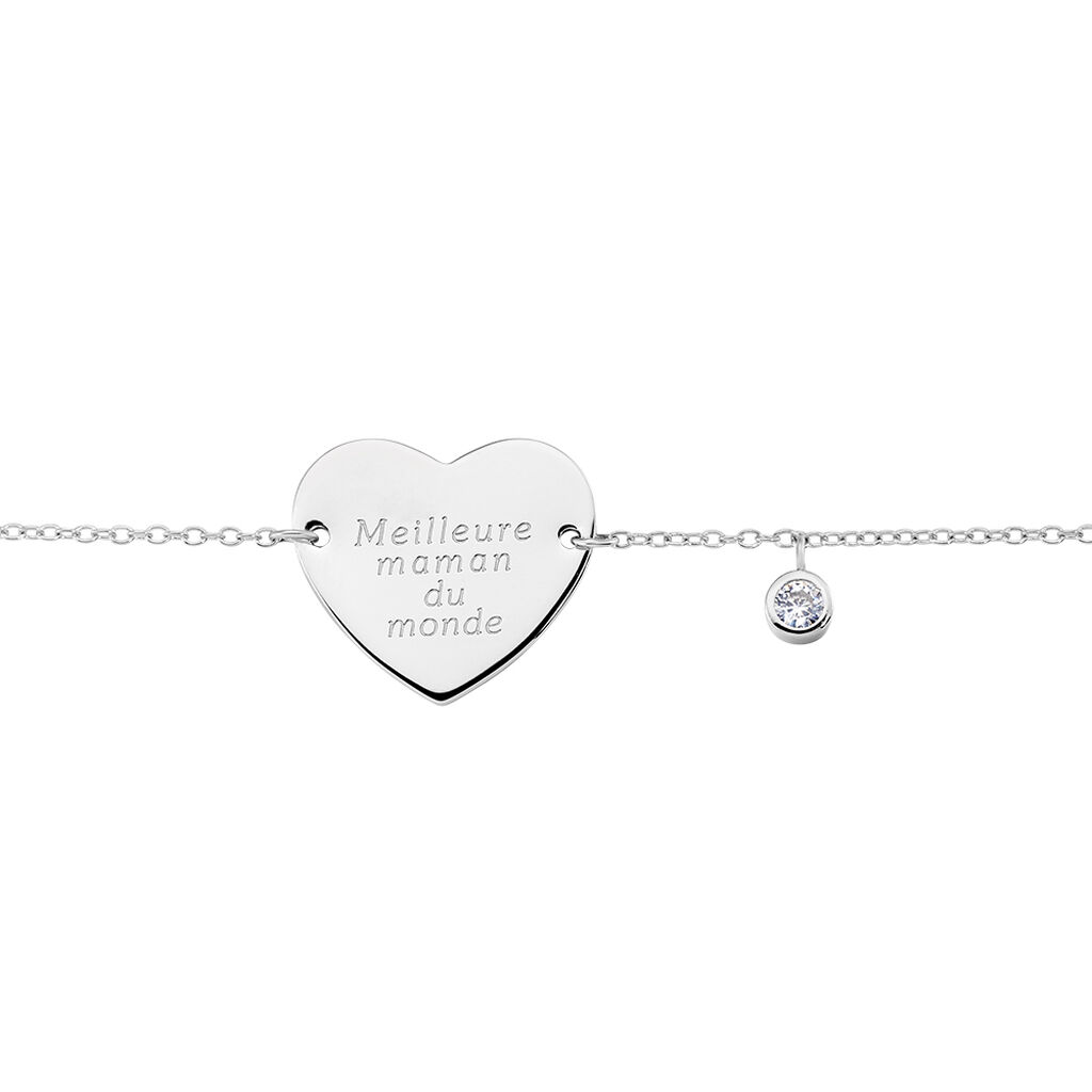 Bracelet Argent Moltinus Oxyde De Zirconium
