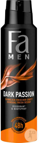 Fa Déo Spray Homme Dark Passion 150ml
