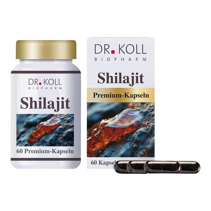 Shilajit Dr. Koll Mumijo Huminsäure Kapseln, 60 St