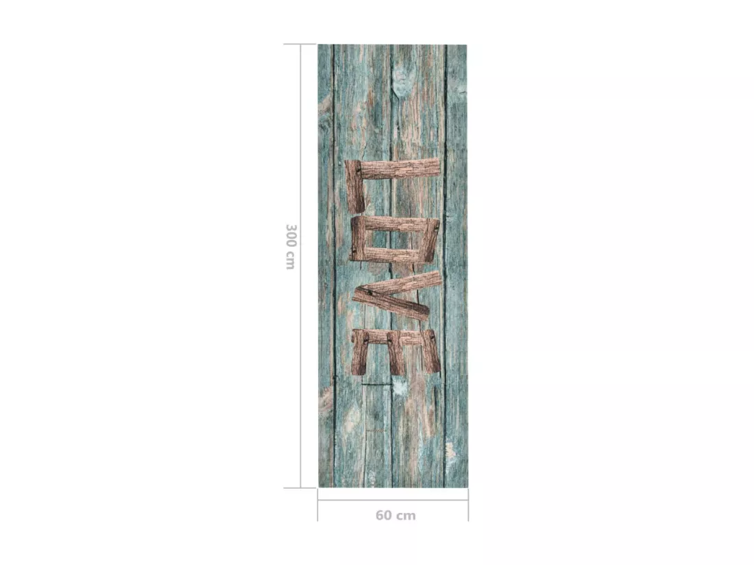 Tapis de cuisine lavable Love 60x300 cm