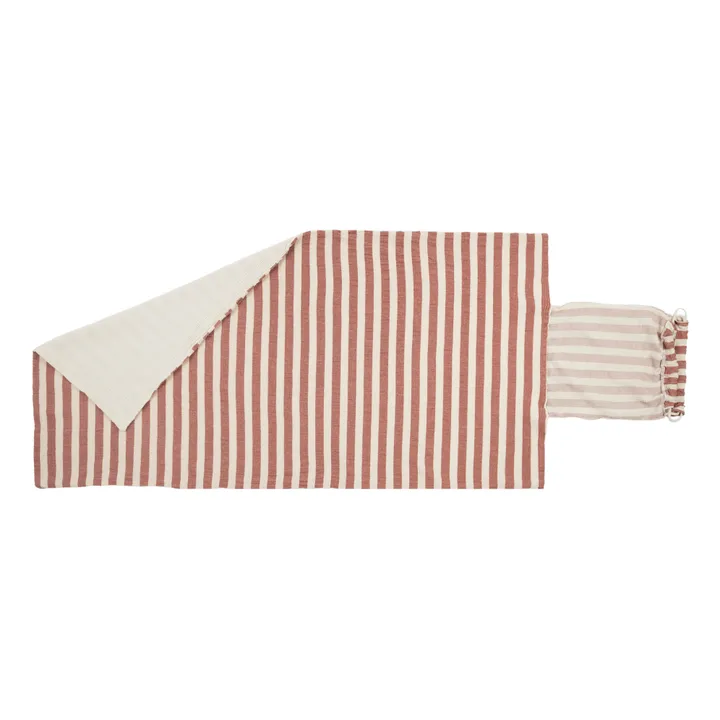 Nobodinoz Sac et serviette de plage Portofino | Rouille