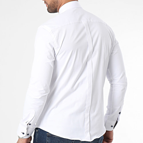 Chemise Manches Longues Blanc