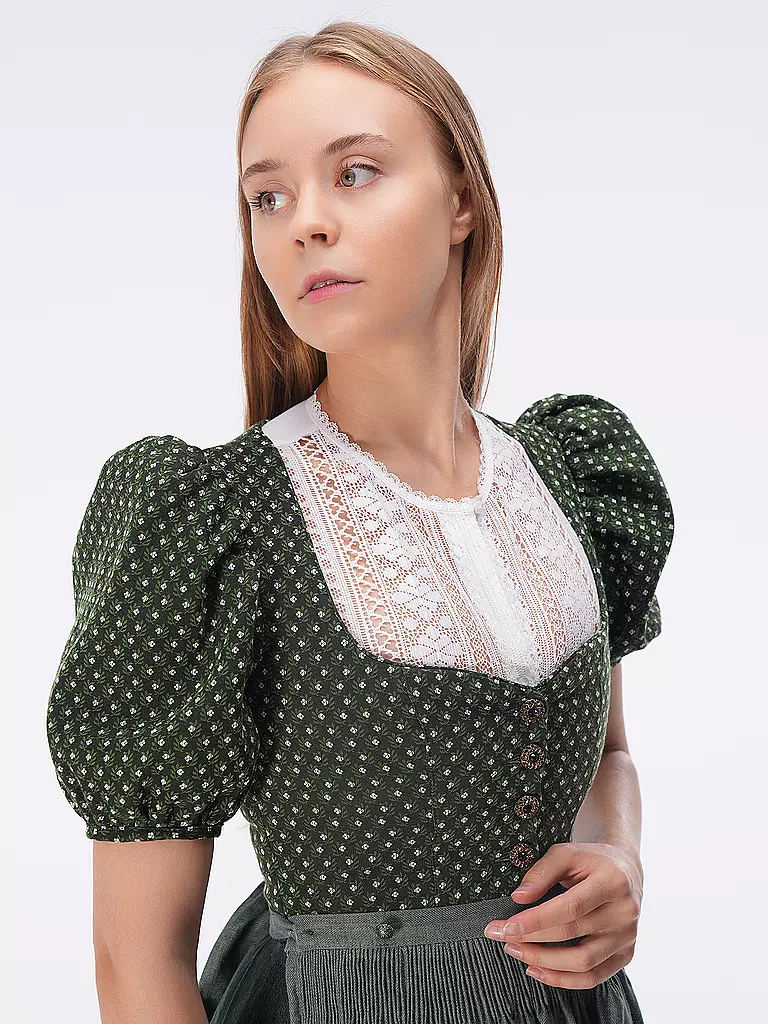 GOTTSEIDANK Dirndlbluse VIKTORIA weiss