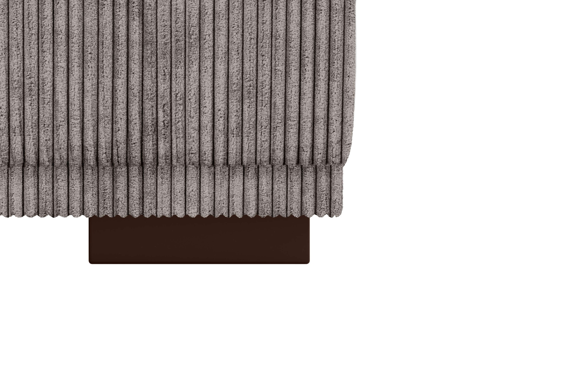 Home affaire Polsterhocker »BORNHOLM, grosser Hocker passend zur Serie, Masse B/T/H: 122/72/46 cm« mit Wellenfederung, in hochwertiger Verarbeitung