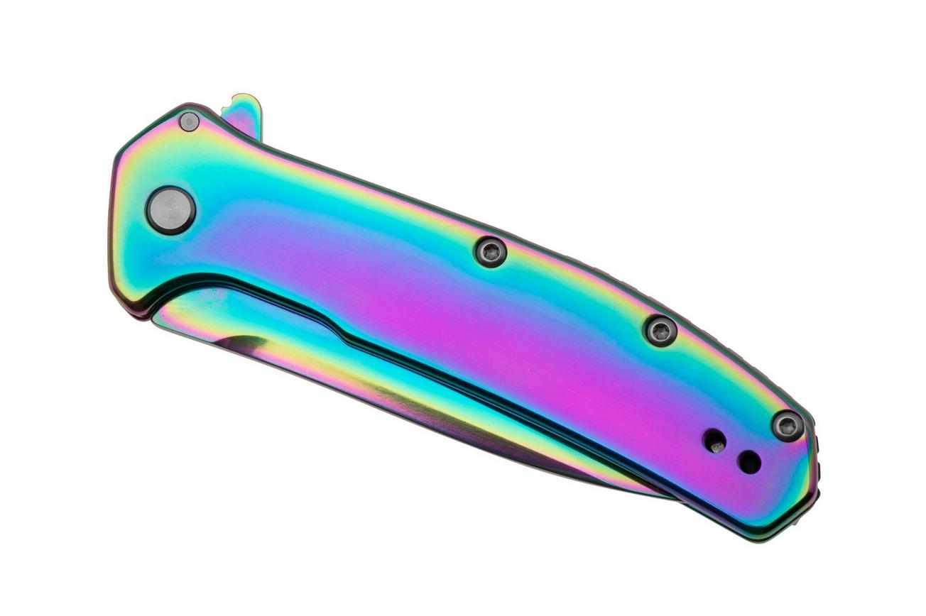 Kershaw Outcome Rainbow 2044RBW, 4Cr14, Stainless Steel, zakmes