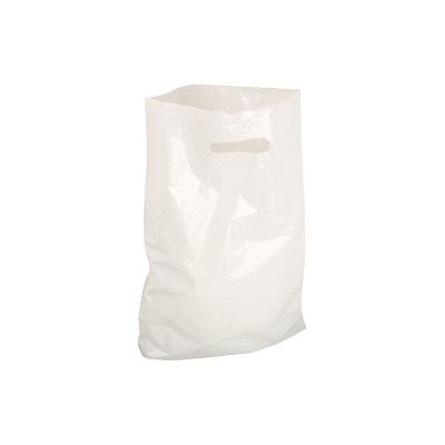Logistipack - 100 Sacs bretelles 80% recyclé - 35 x 45 x 4 cm